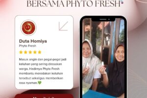 Phyto Fresh hadir membantu agar tubuh terasa lebih nyaman