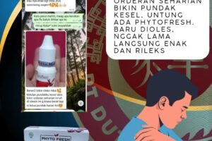 Phytofresh Oleh dikit langsung bikin releks