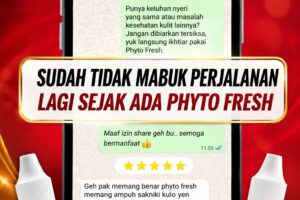 Setelah mencoba menggunakan Phyto Fresh sebagai bagian dari ikhtiar