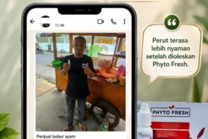 Perut terasa nyaman setelah pakai Phyto Fresh
