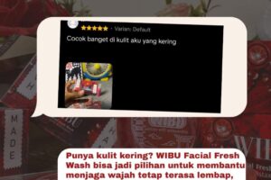 Cocok untuk kulit kering!