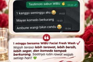 Rutin rawat wajah bersama WIBU Facial Fresh Wash. Rasakan sensasi wajah yang bersih, segar, dan nyaman setiap hari!