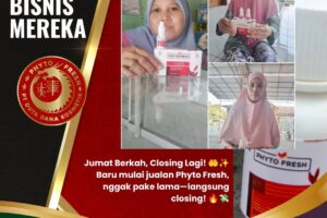 baru mulai jualan gak pake lama langsung closing