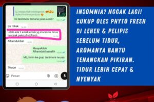 Relaksasi alami untuk tidur yang lebih berkualitas.