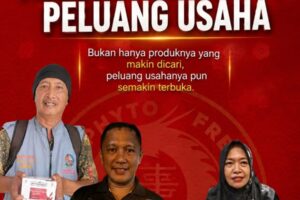 Bukan hanya produknya yang semakin dikenal, tapi peluang usahanya juga semakin terbuka.