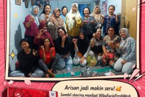 Arisan jadi makin seru! 🥰