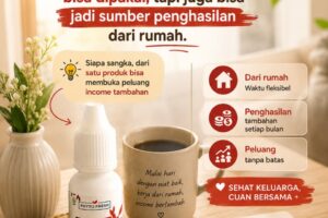 Kerja dari rumah, income bertambah, cuan bersama!