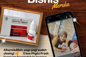 Baru mulai aktivitas, sudah dapat closing 3 box!