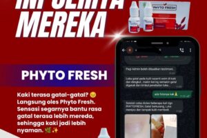 Sensasi segarnya membantu rasa gatal terasa lebih mereda, sehingga kaki terasa lebih nyaman